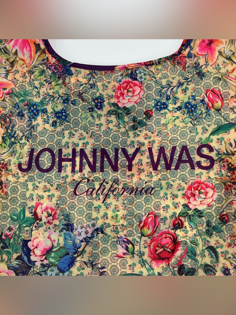 Johnny Was Floral California Boho Floral Tote - Picture 3 of 8
